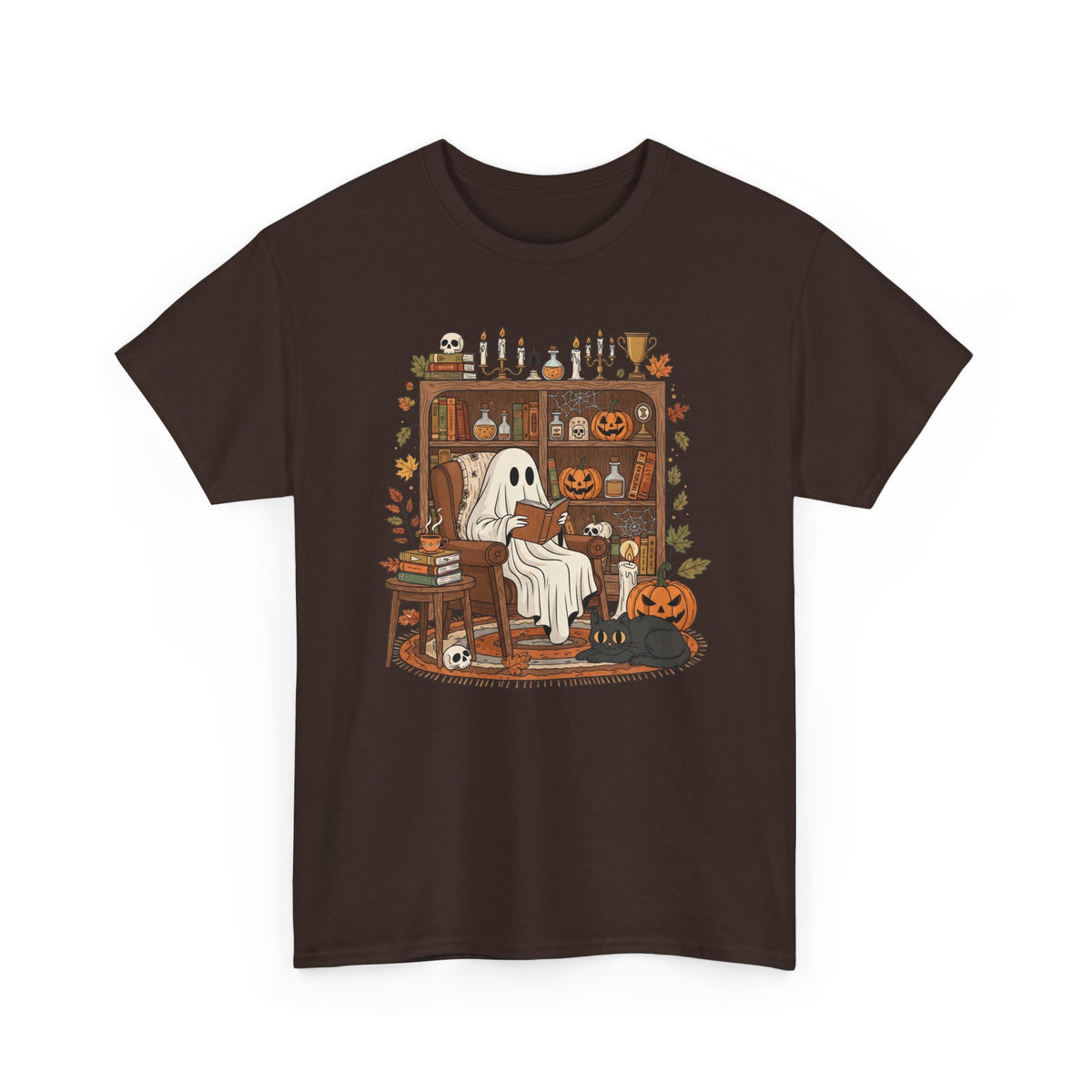 Ghostly Reading Nook T-Shirt