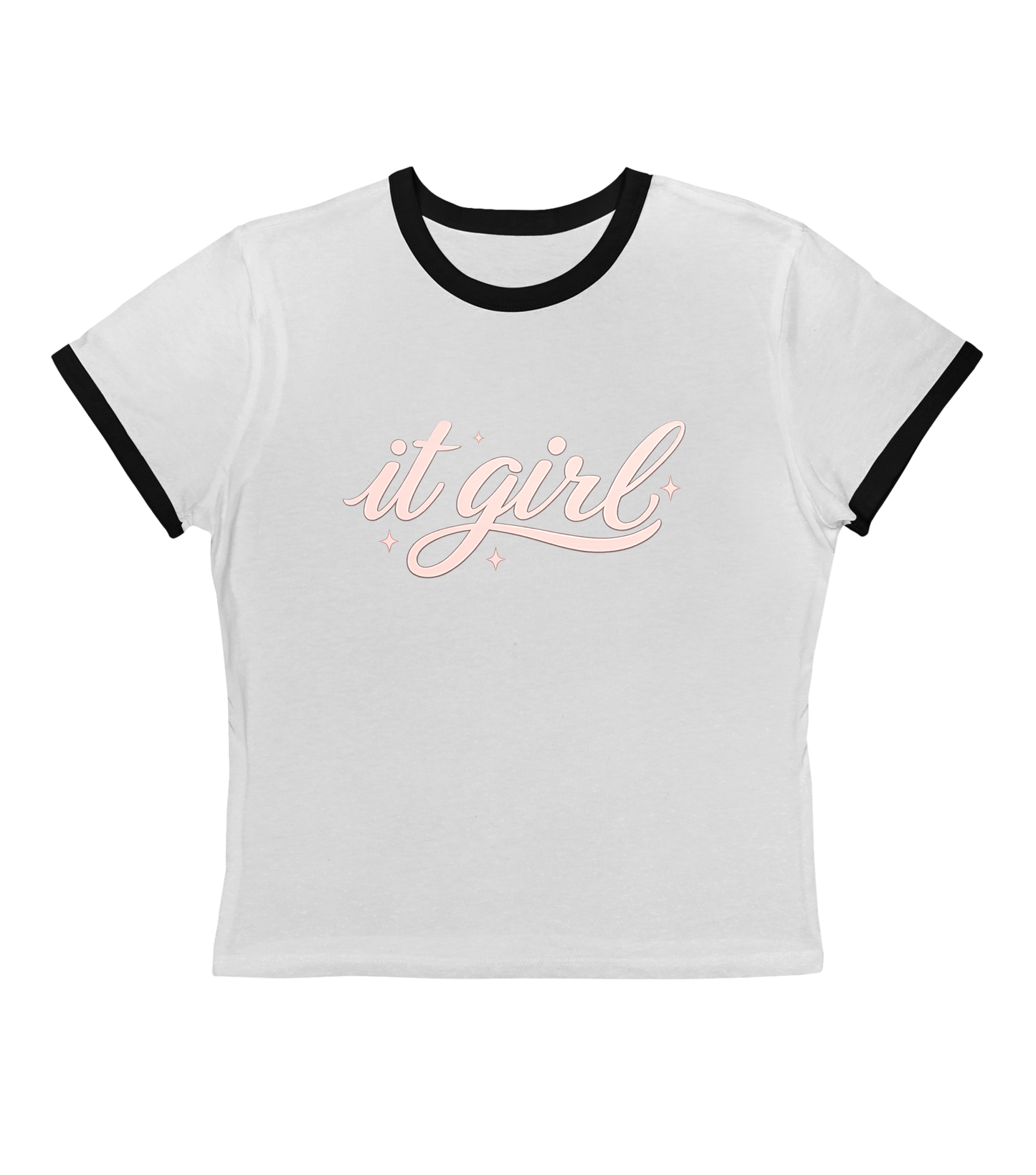 It Girl Ringer Tee — Gossip Girl Retro Graphic Tee