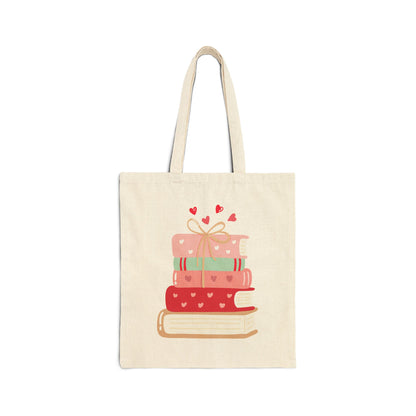 Stacked with Love Book Tote