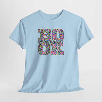 Floral Bookworm Tee-Bookish T-Shirt