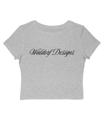 Waldorf Designs Cropped Tee-Gossip Girl Shirt