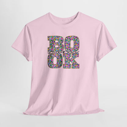 Floral Bookworm Tee-Bookish T-Shirt
