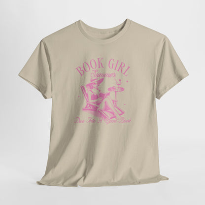 Book Girl Summer Girly Pop Tee-Bookish T-Shirt