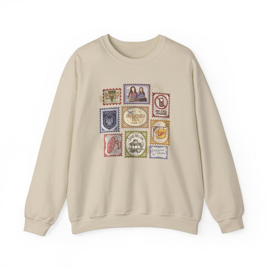 Gilmore Girls Vintage Stamp Crewneck Sweatshirt