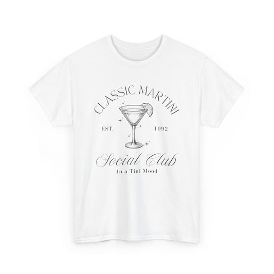 It's Tini' Time-Classic Martini Social Club T-Shirt