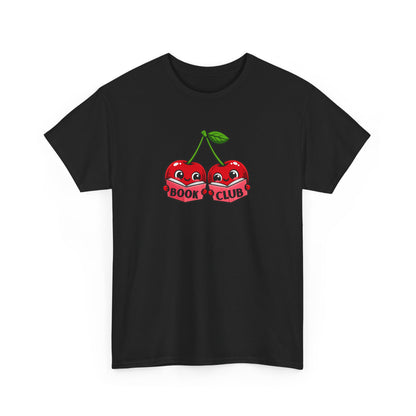 Book Club Cherry T-Shirt — Cute Retro Reading Tee