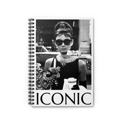 Breakfast at Tiffany’s Spiral Notebook