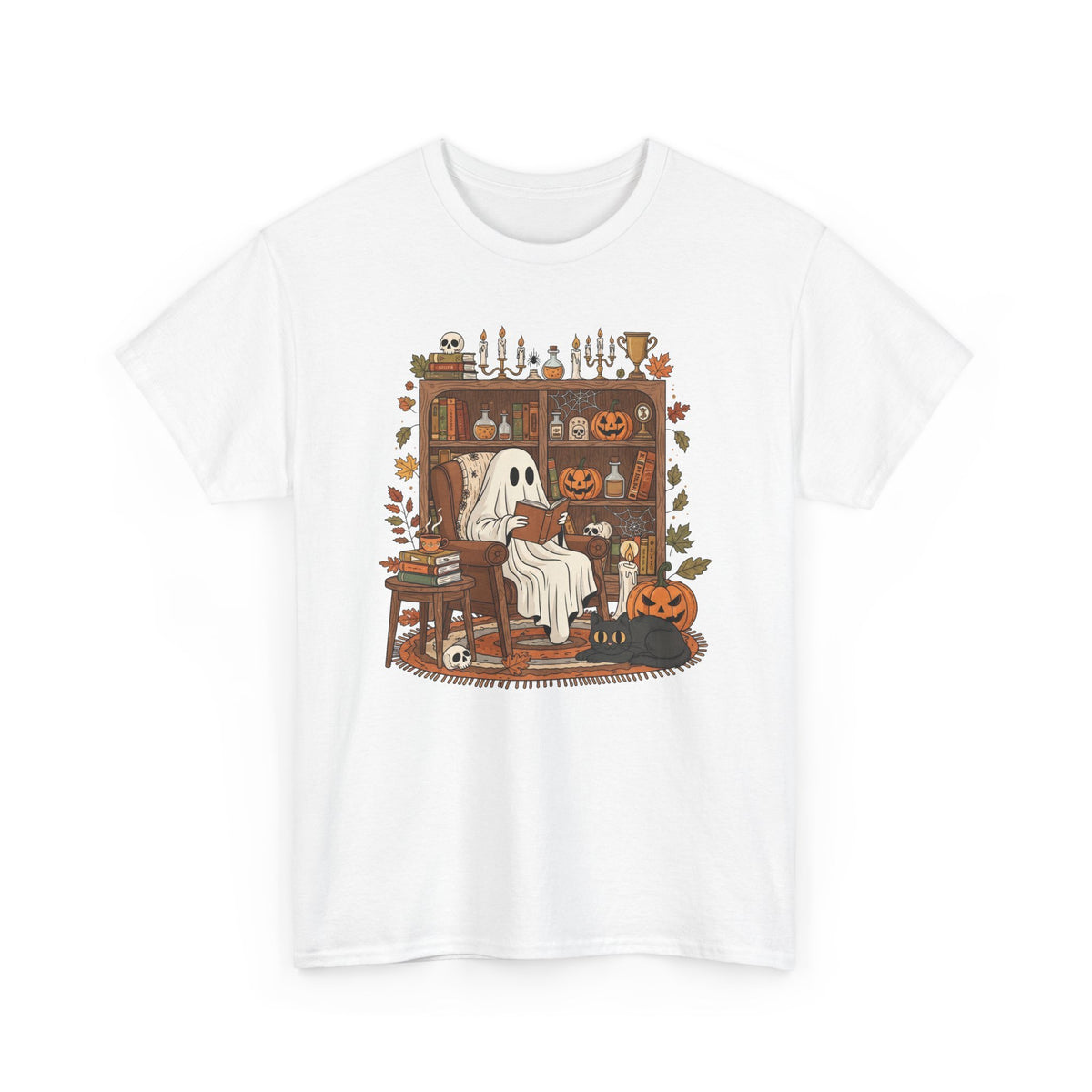 Ghostly Reading Nook T-Shirt