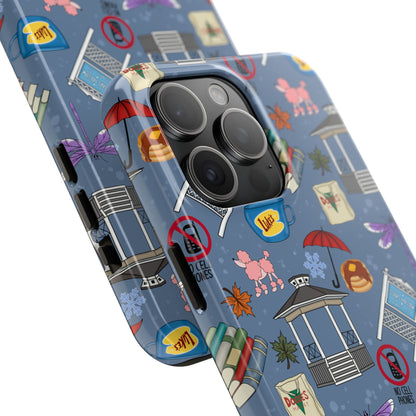 Stars Hollow Gilmore Girls Blue Phone Case