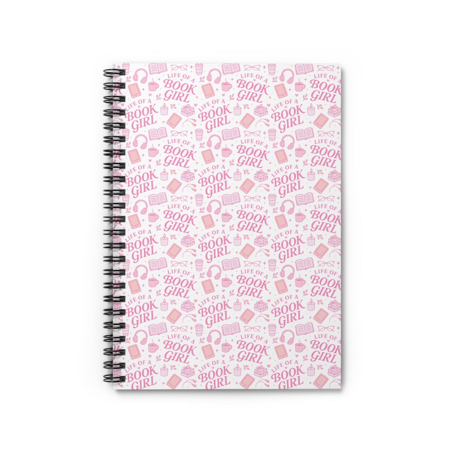 Book Girl Life Notebook