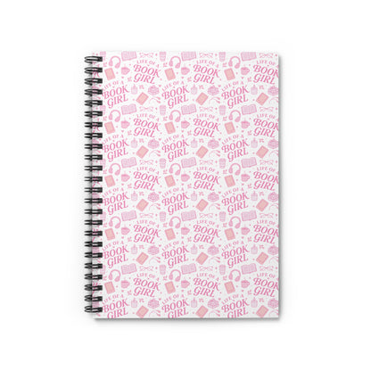 Book Girl Life Notebook