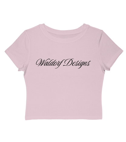 Waldorf Designs Cropped Tee-Gossip Girl Shirt