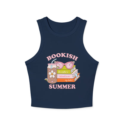 Bookish Summer Racer Tank Top