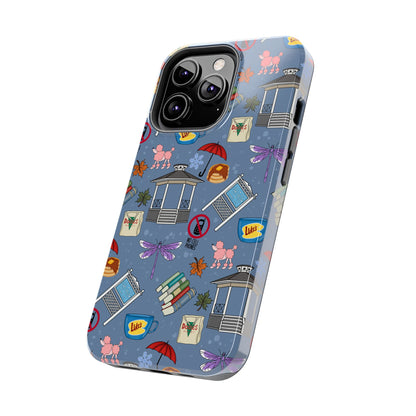 Stars Hollow Gilmore Girls Blue Phone Case