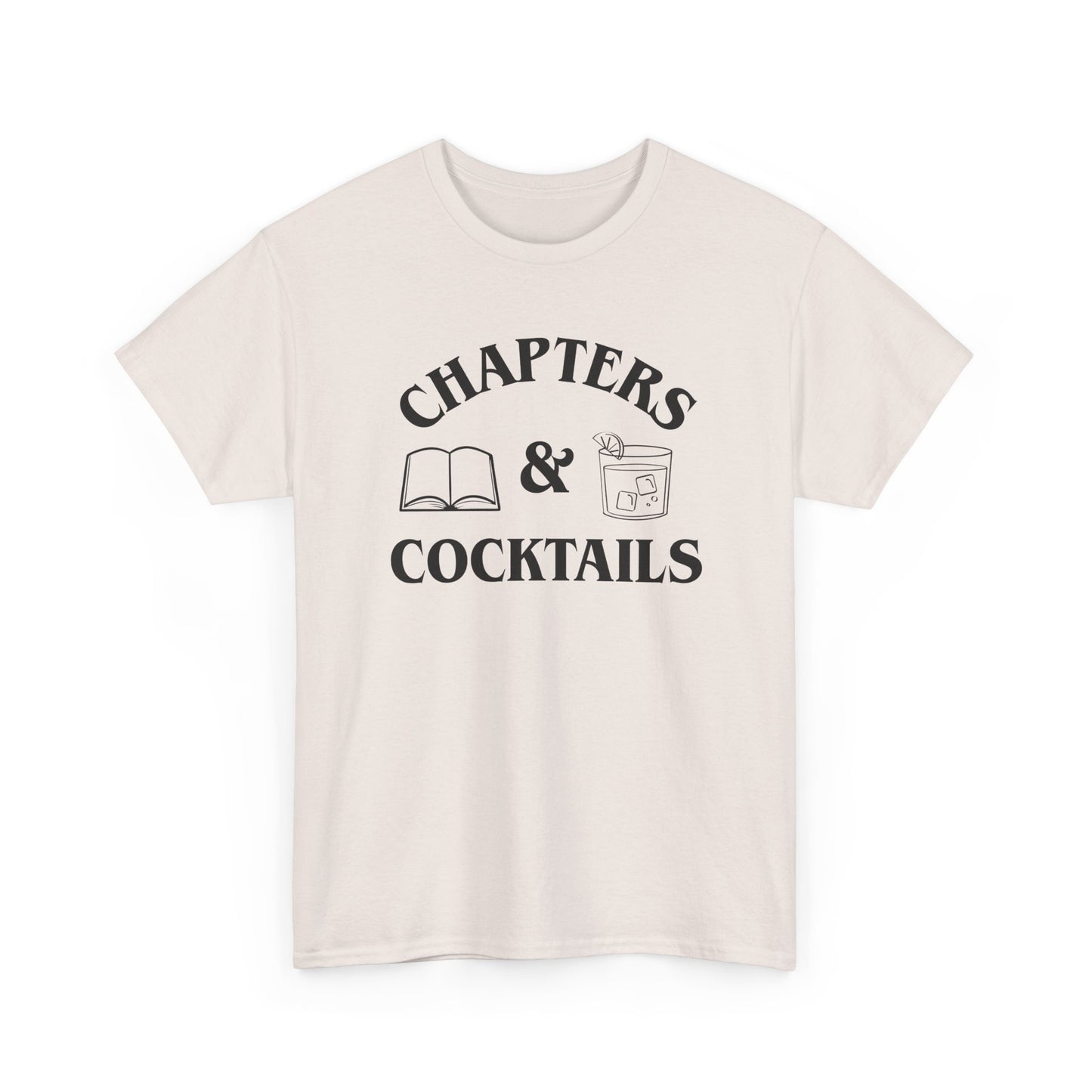 Chapters & Cocktails Tee-Bookish T-shirt