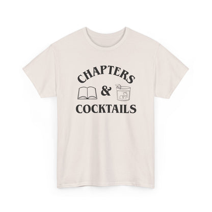 Chapters & Cocktails Tee-Bookish T-shirt