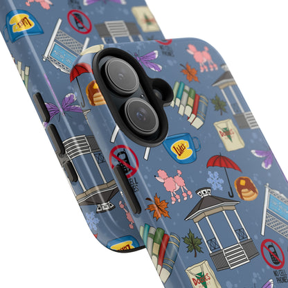 Stars Hollow Gilmore Girls Blue Phone Case