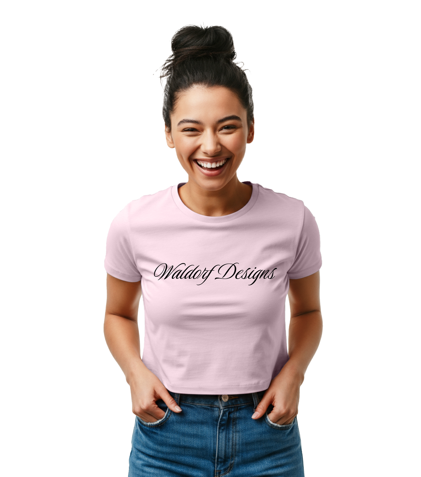Waldorf Designs Cropped Tee-Gossip Girl Shirt