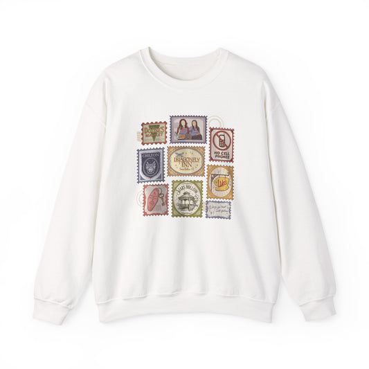 Gilmore Girls Vintage Stamp Crewneck Sweatshirt