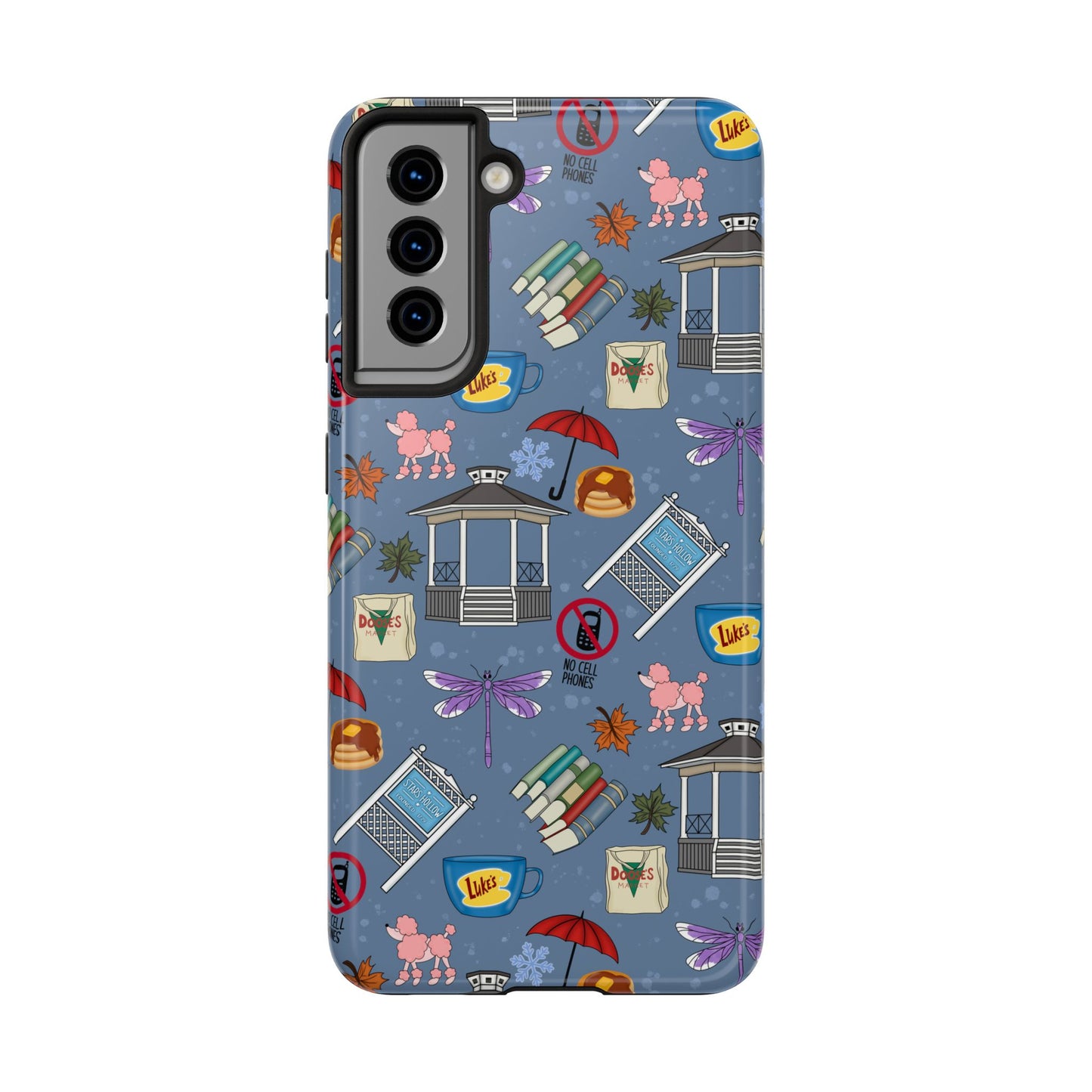 Stars Hollow Gilmore Girls Blue Phone Case