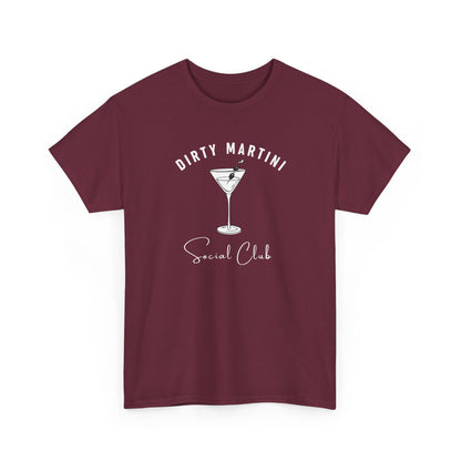 Dirty Martini Social Club Tee-Books + Sips Merch