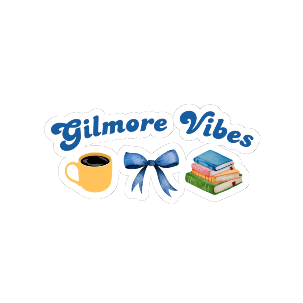 Gilmore Girls Bow Sticker