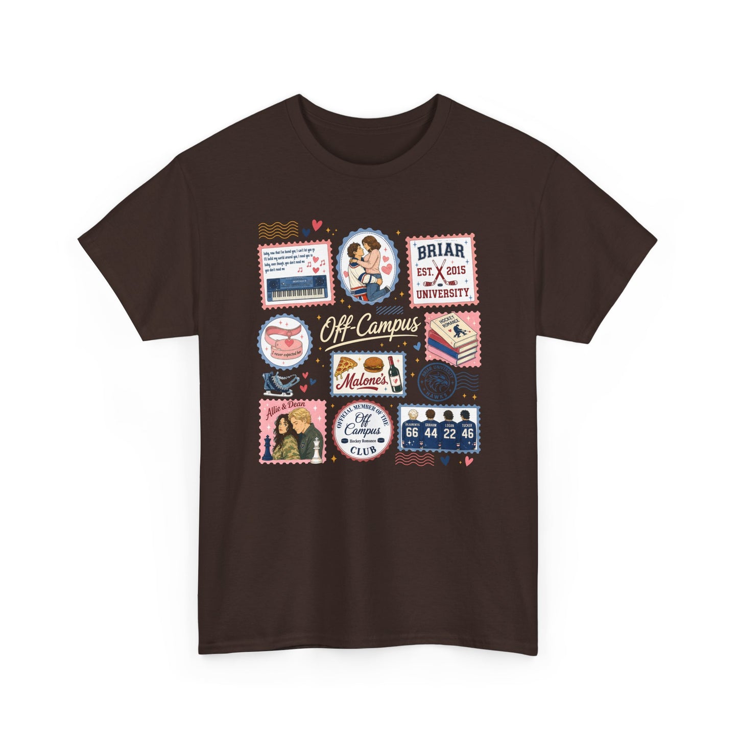Off-Campus Hockey Romance T-Shirt