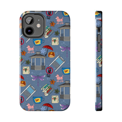 Stars Hollow Gilmore Girls Blue Phone Case