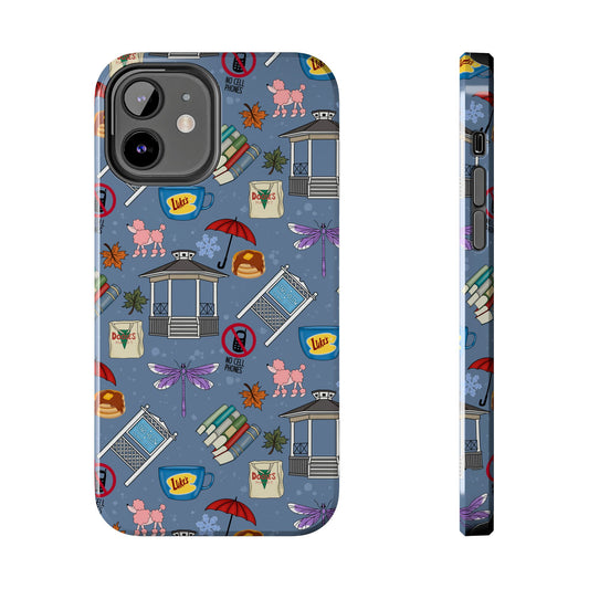 Stars Hollow Gilmore Girls Blue Phone Case