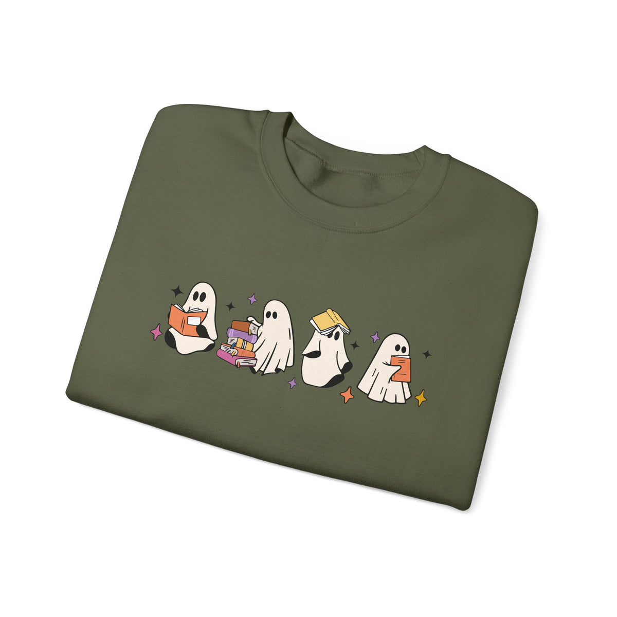 Ghostly Book Club Crewneck Sweatshirt