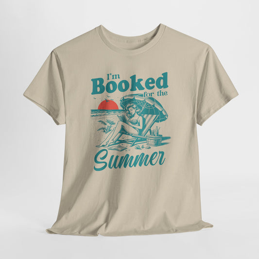 I'm Booked for the Summer Cotton Tee