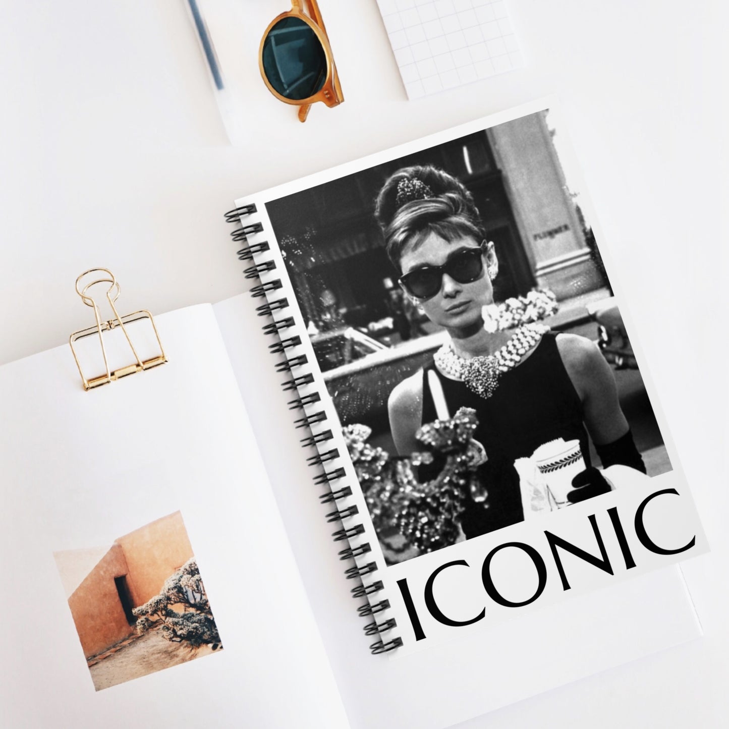 Breakfast at Tiffany’s Spiral Notebook