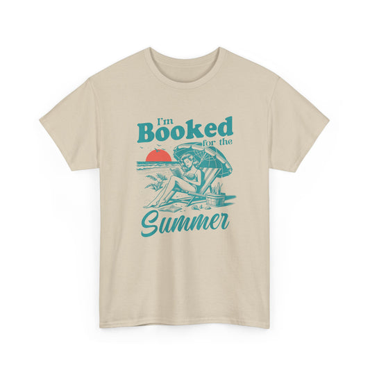I'm Booked for the Summer Cotton Tee