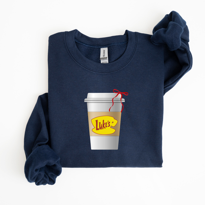 Luke's Diner Coffee Sweatshirt-Gilmore Girls Coffee Lovers