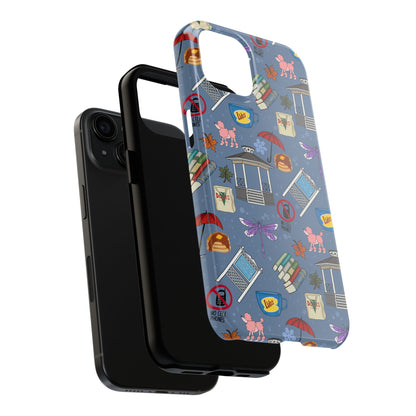 Stars Hollow Gilmore Girls Blue Phone Case