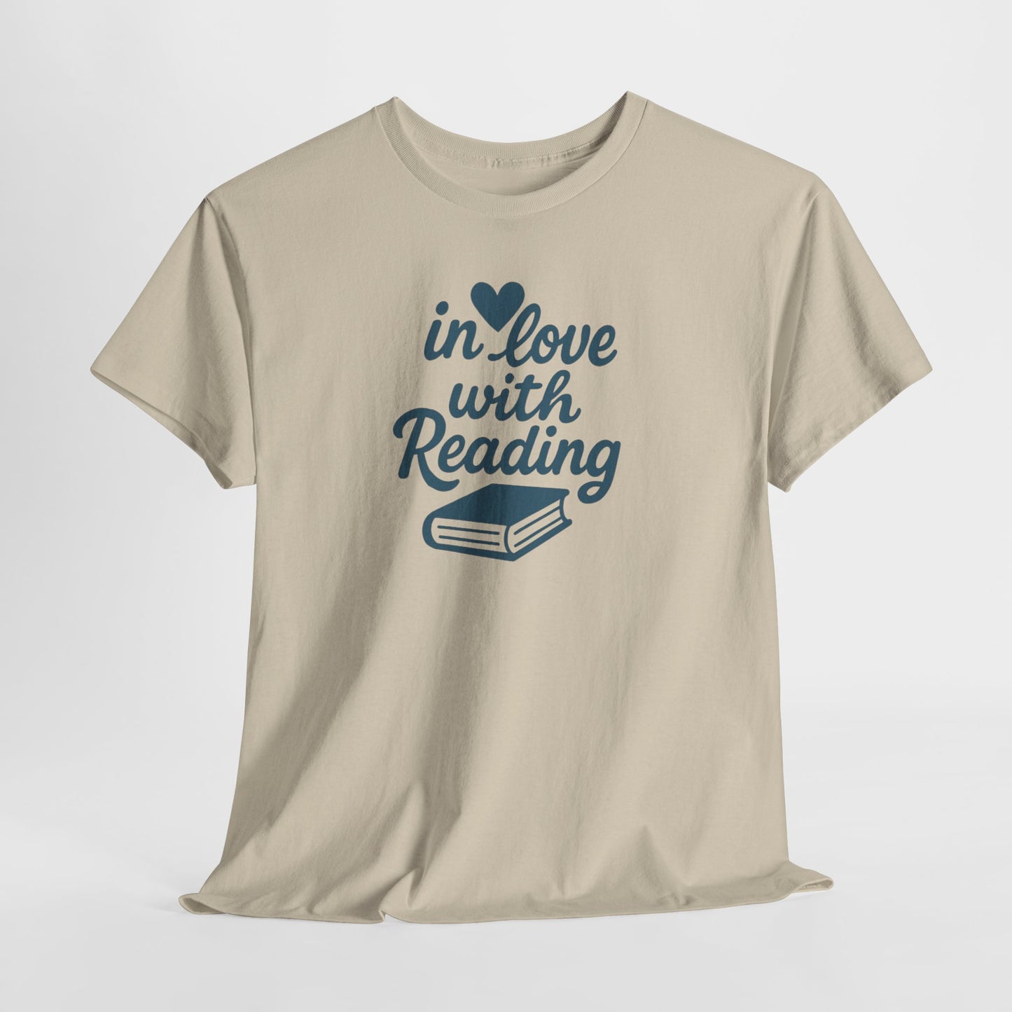 Reading Lover T-Shirt – "In Love With Reading" Graphic Tee for Book Lovers