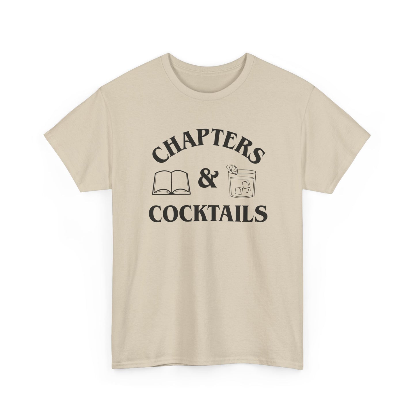 Chapters & Cocktails Tee-Bookish T-shirt
