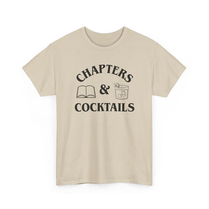 Chapters & Cocktails Tee-Bookish T-shirt