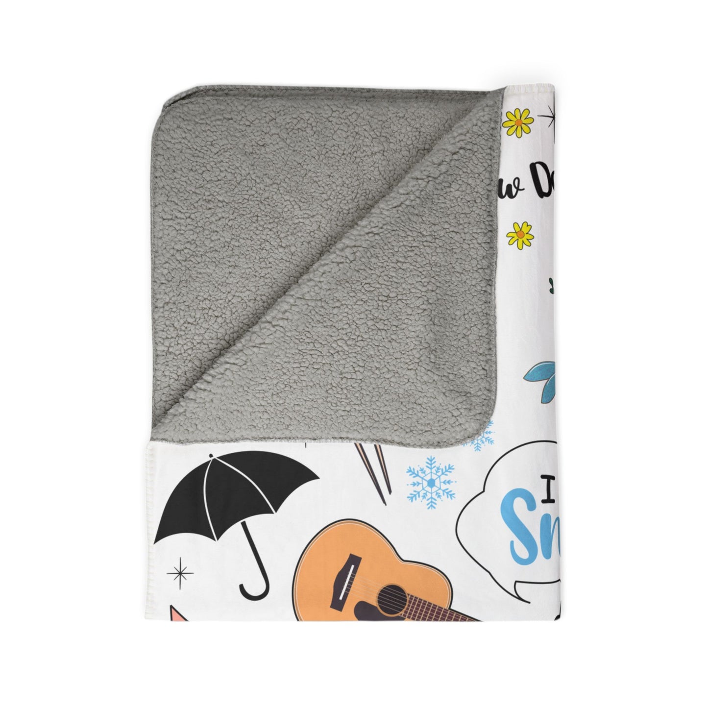 Everything Stars Hollow/Gilmore Girls Sherpa Fleece Blanket