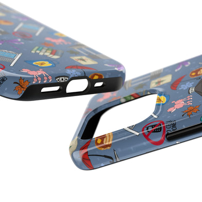 Stars Hollow Gilmore Girls Blue Phone Case