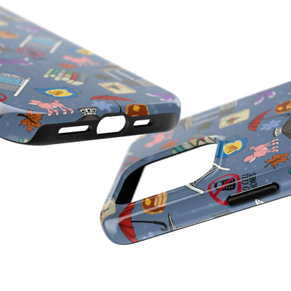 Stars Hollow Gilmore Girls Blue Phone Case