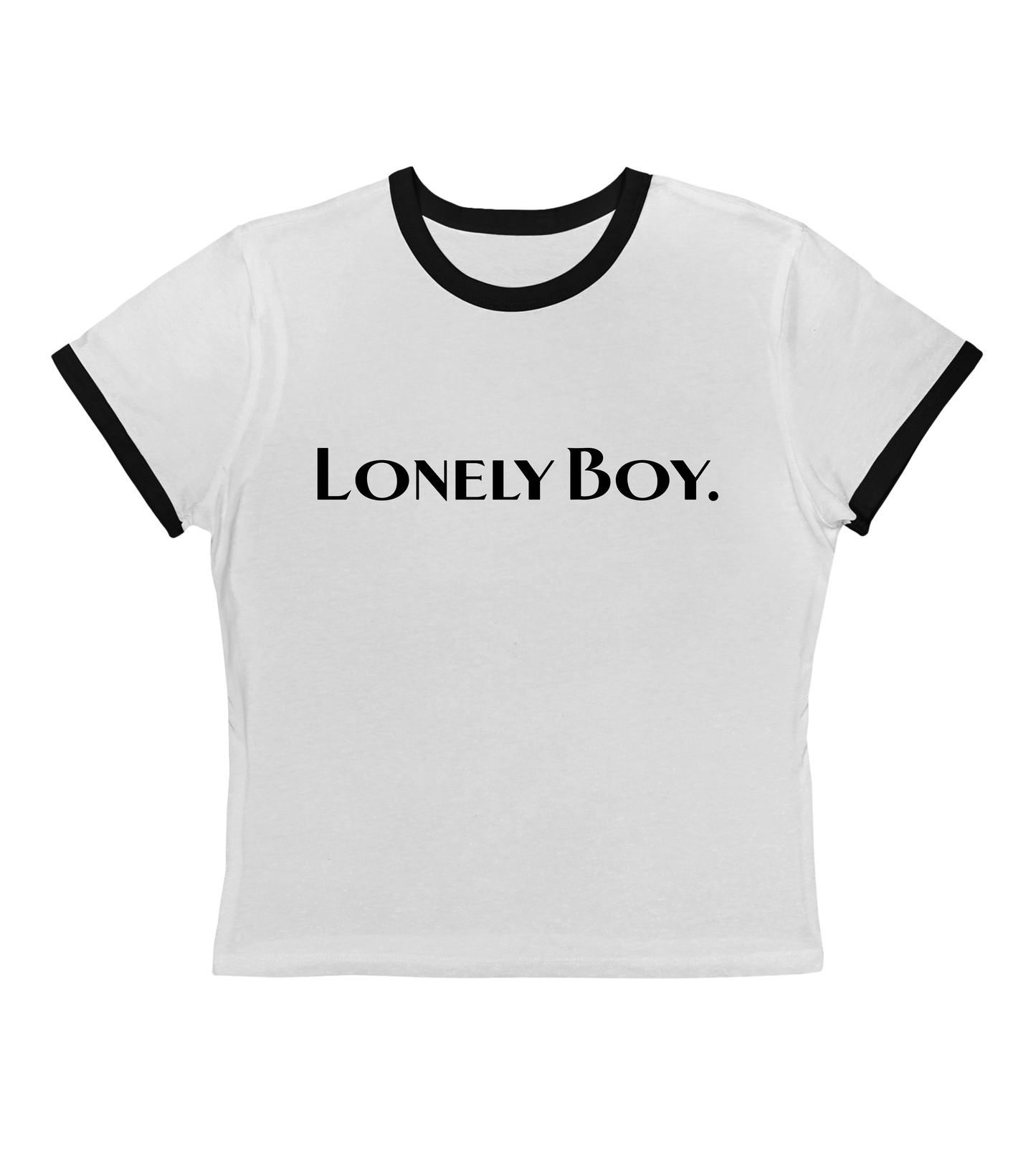 Lonely Boy Ringer Tee — Vintage Gossip Girl Graphic Shirt