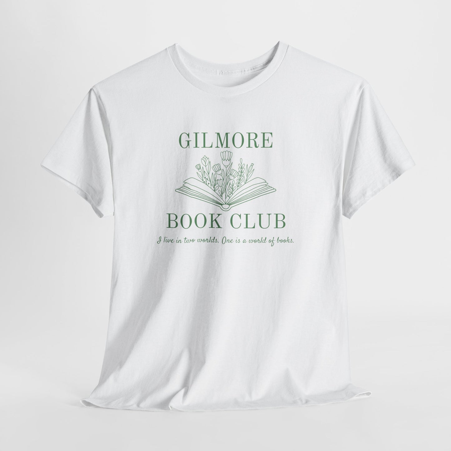 Gilmore Book Club Tee — Vintage Floral Reading Shirt
