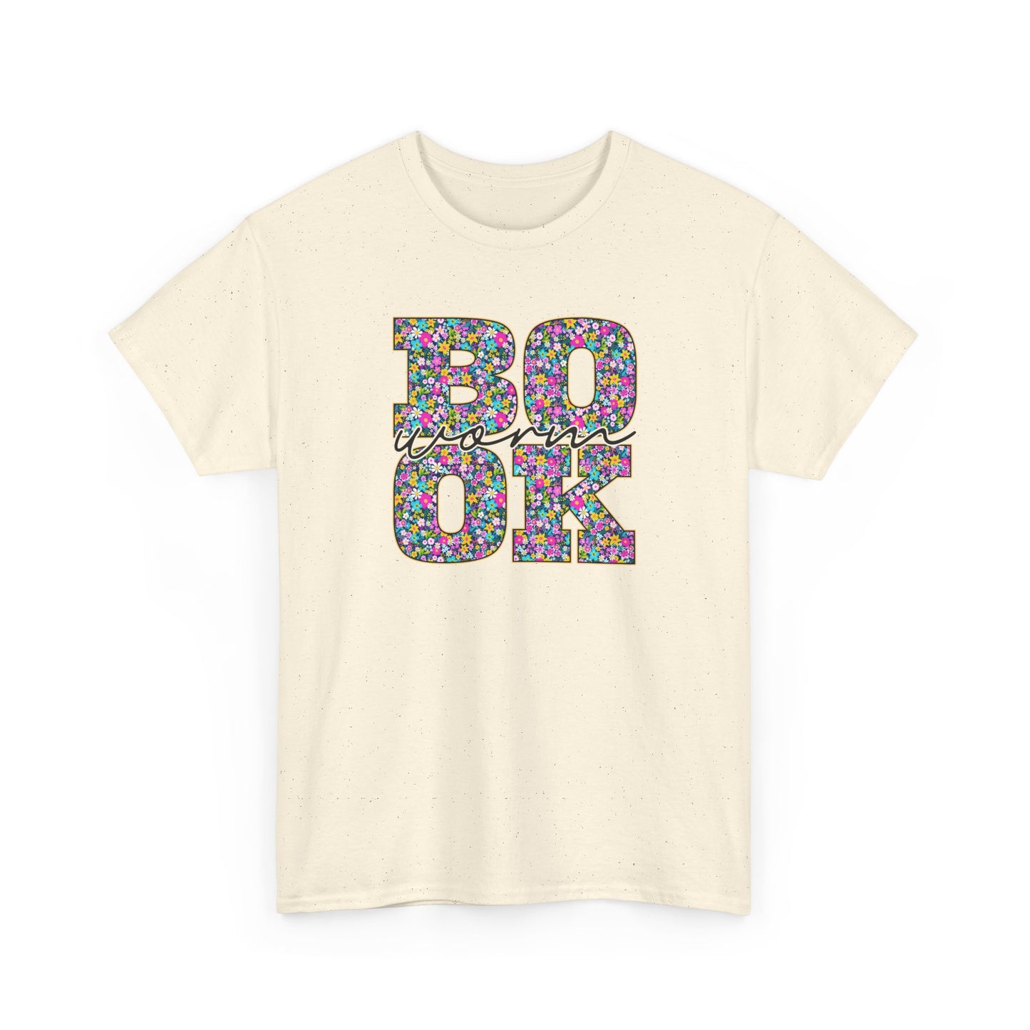 Floral Bookworm Tee-Bookish T-Shirt