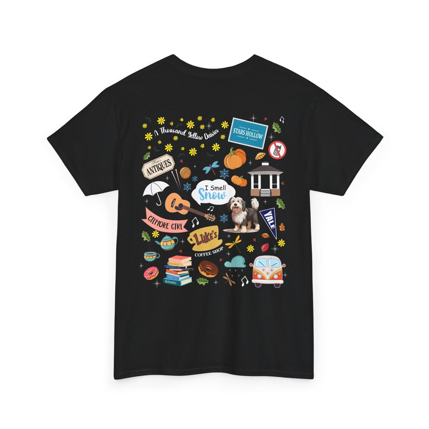Stars Hollow Collage Tee (Back Design)