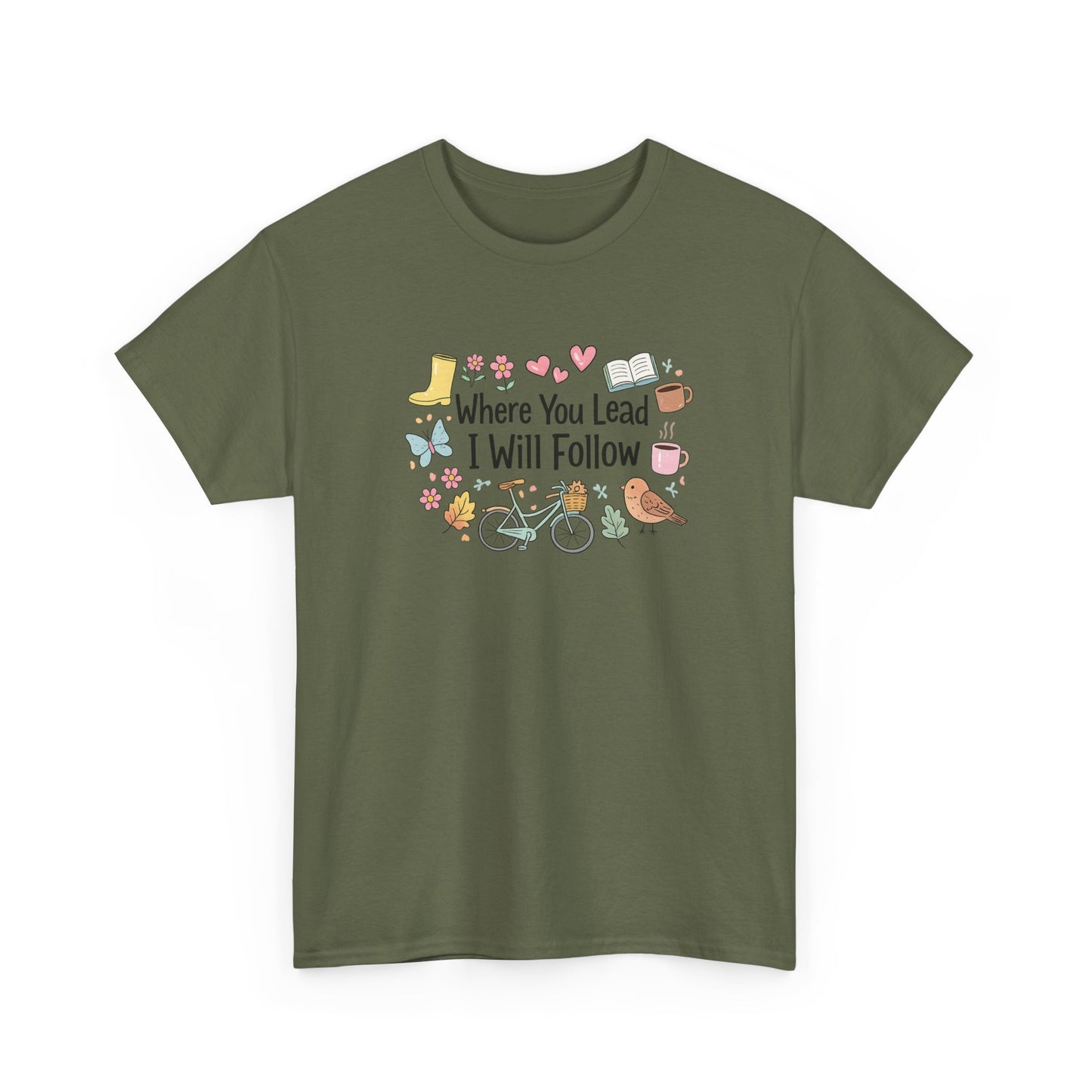 Where You Lead – Spring Edition Tee/ Gilmore Girls T-Shirt
