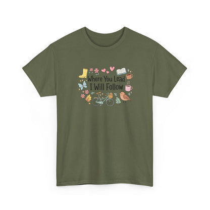 Where You Lead – Spring Edition Tee/ Gilmore Girls T-Shirt