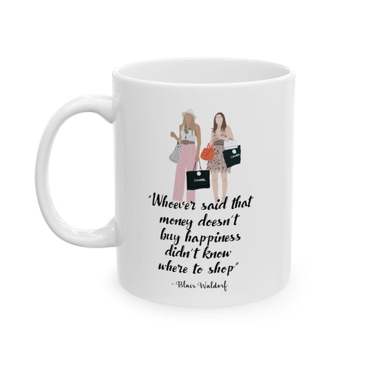 Gossip Girl Ceramic Mug S & B-Shopaholic Cup