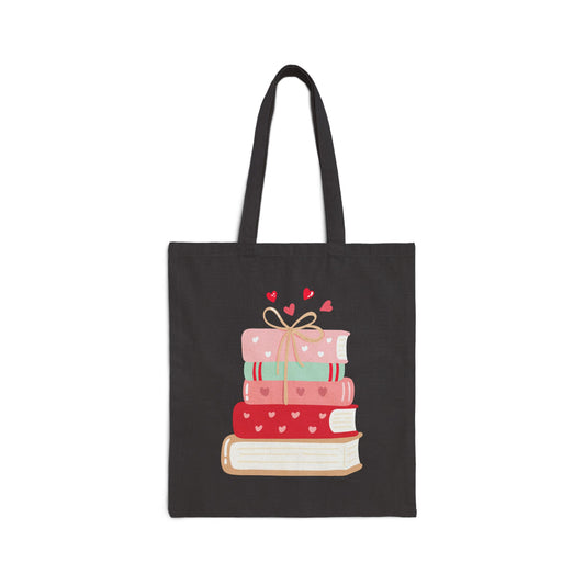 Stacked with Love Book Tote