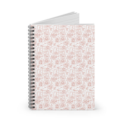 Romantic Tropes Spiral Notebook
